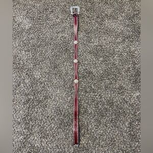 Red Blazin Roxx Cowgirl Bling Belt Size Medium